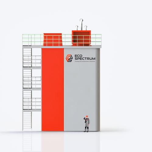Heißwasserkessel - GEOTHERM WGB (V) 68,9 - Eco-Spectrum LLC - Gas / Wasserrohr / vertikal