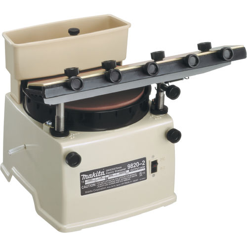 Werkzeugschleifmaschine mit horizontaler Schleifscheibe - 98202 - MAKITA - handbedient / Präzision