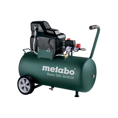 Kolbenkompressor - BASIC 250-50 W OF  - Metabowerke - Luft / mobil / ölfrei