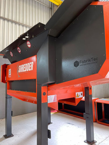 Primär-Schredder - FKT-2000 - FabrikTec Brasil - Einwellen / für Abfall / robust
