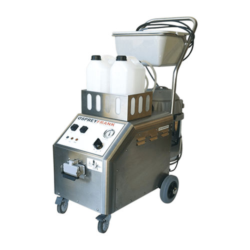 Mobiler Dampfreiniger - STEAMFORCE series - FRANK HOCHDRUCK- und DAMPFTECHNOLOGIE GMBH - Edelstahl / Trockendampf / Industrie