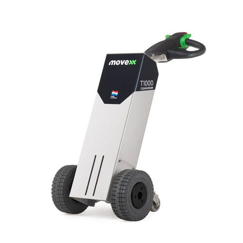 Elektrischer Schlepper - TT1000-T-Cleanroom - Movexx International BV - 2-Rad / Begleiter / Edelstahl