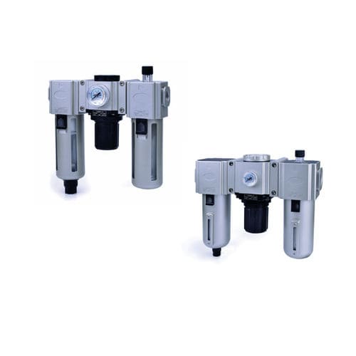 Druckluftregler - GAFRL 34 - RIEGLER & Co.KG - Membran / einstufig / Metall