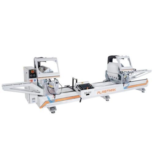 Zweikopfschneidemaschine - SÇ 4000 S  - PLASTMAK MACHINE - Rundmesser / für Aluminium / für PVC