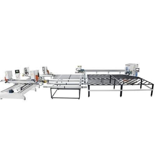 Schweißlinie mit vierfachen Winkeln - PVC 4 - PLASTMAK MACHINE - automatisch / Hochgeschwindigkeit / CNC