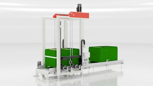Stapelmaschine für Pflanzenschutzmittel - BOXSTACKER - Keeltek  - für die Pharmaindustrie / für die Lebensmittel- und Getränkeindustrie / Zugänglichkeit