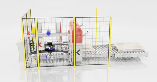 Palettenentstapler - DISPALLET + COVERFILM - Keeltek  - für die Lebensmittelindustrie / für die Pharmaindustrie / für die chemische Industrie