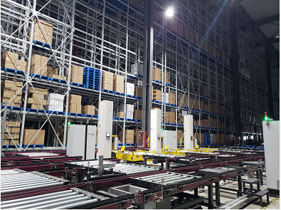 Rollenförderer - Jiangsu EBIL Intelligent Storage Technology Co.,Ltd. - modular / für Paletten / für Teile