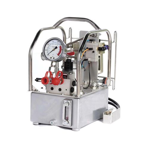 Pneumatik-Hydraulikaggregat - QMP304 series - Pingyuan Jingke Hydraulic Co., Ltd - für Drehmomentschlüssel / tragbar / mit Kühlsystem