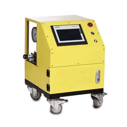 Hydraulikaggregat mit integriertem Prozesssteuergerät - ISP2004 - Pingyuan Jingke Hydraulic Co., Ltd - mit Elektromotor / für Drehmomentschlüssel / für Bolzenspanner