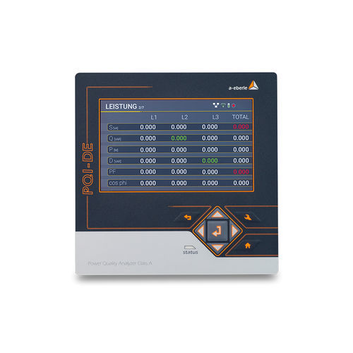Spannungsmessinstrument - PQI-DE - A. Eberle GmbH & Co. KG - Leistung / Strom / Frequenz