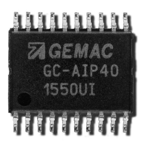 Integrierte Schaltung / Leistung - GC-AIP40 - AMAC ASIC - und Mikrosensoranwendung Chemnitz GmbH - programmierbar / digital / analog