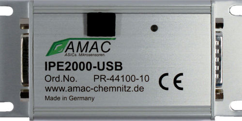3-Kanal-Interpolator - IPE2000 - AMAC ASIC - und Mikrosensoranwendung Chemnitz GmbH - programmierbar / mit SPI-Schnittstelle / für Messsysteme