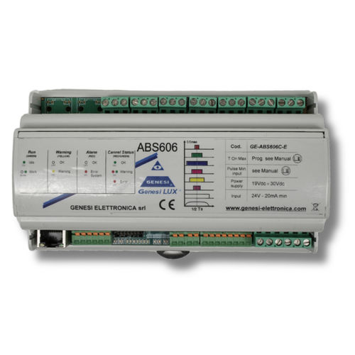 Ethernet-Lichtsteuergerät - ABS606 - GENESI ELETTRONICA SRL - USB / EtherCAT / 6 Kanäle