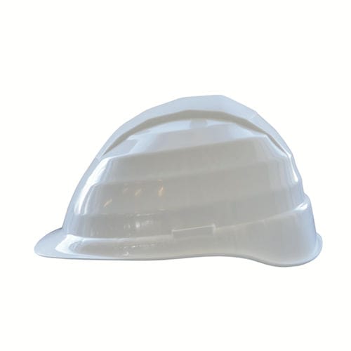 Baustellenhelm - AV9305 - Intercable Tools GmbH - EN 397 / Polyethylen / weiß