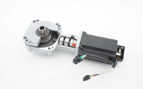 Bürstenloser Getriebemotor - BL57AL series - ELRA Antriebstechnik Vertriebs Ges.m.b.H - Kegelrad / rechtwinklig / mit Vollwelle
