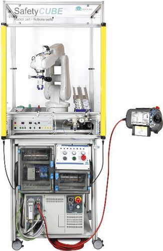 Roboterzelle für Materialumschlag - SafetyCUBE® - ETS DIDACTIC GMBH ELABO Training Systems
