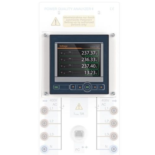 Leistungsmessinstrument - ETS DIDACTIC GMBH ELABO Training Systems - Spannung / Leistungsfaktor / Netzqualität