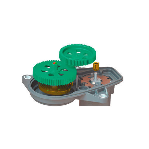 Elektrischer Antrieb - SBS-FEINTECHNIK GmbH & Co. KG BURGER GROUP - Dreh / mit Stirnradgetriebe / Stahl
