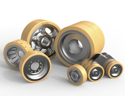 Laufflächen-Rad - Dongguan Yalide Technology Co.,LTD - Polyurethan / 95 Shore A / für Materialumschlag