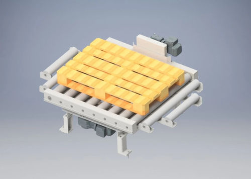 Motordrehtisch - Buy a Conveyor - horizontal / für die Lebensmittelindustrie / mit Rollenförderer