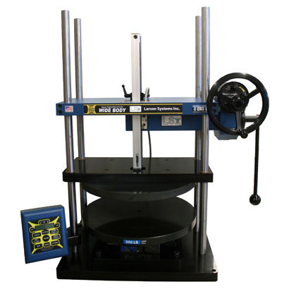 Kompressionsprüfmaschine - SDHT 2000 - Larson Systems Inc. - Zugkraft / manuell / für Federn