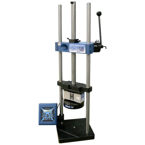 Prüfmaschine / Zug- und Druckkraft - FDHT 1500 - Larson Systems Inc. - manuell / Material / digital