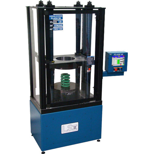 Kompressionsprüfmaschine - FLASH 36 - Larson Systems Inc. - Zugkraft / motorisiert / Feder