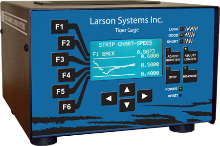 Längenmessinstrument - Tiger Gage - Larson Systems Inc. - digital / für Federn