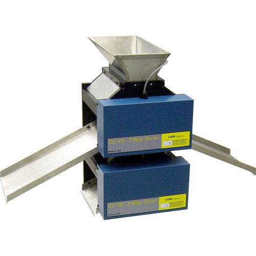 Hochgeschwindigkeits-Sortieranlage - SC48-5 - Larson Systems Inc. - pneumatisch / 5-Wege