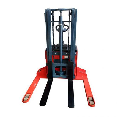Batteriebetriebener Stapler - MB series - MiMA electric forklift - mit Fahrerplattform / für Lagerhallen / für Paletten