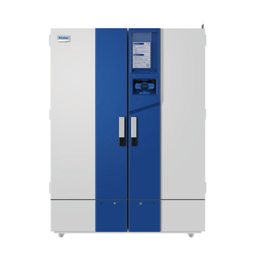 Vertikaler Gefrierschrank - DW-30L1280F - Qingdao Haier Biomedical Co.,Ltd - Labor / doppeltürig / Lagerung