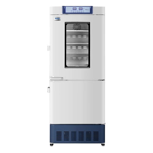 Kombinierter Kühl- und Gefrierschrank / Labor - HYCD-282A - Qingdao Haier Biomedical Co.,Ltd - vertikal