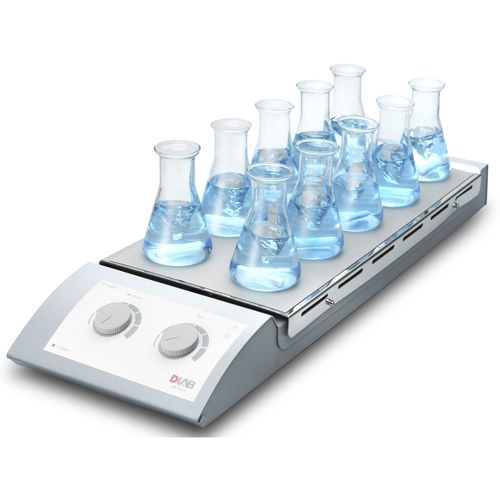 Magnet-Laborrührer - MS-H-S10 - DLAB Scientific Co., Ltd. - Phiole / Tisch / mit Heizplatte
