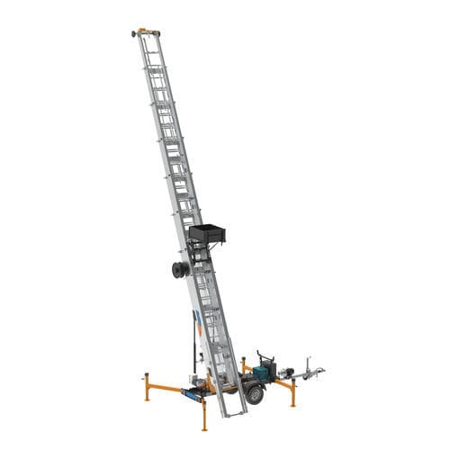 Elektrische Anhängerarbeitsbühne - 3S-YT series - Ficont Industry (Beijing) Co., Ltd. - für das Bauwesen / für Kran / für Baustoffe