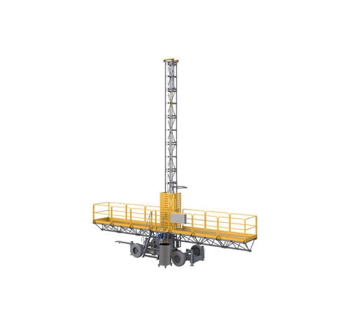 Einmast-Transportbühne - MCWP450 series - Ficont Industry (Beijing) Co., Ltd. - Doppelmast