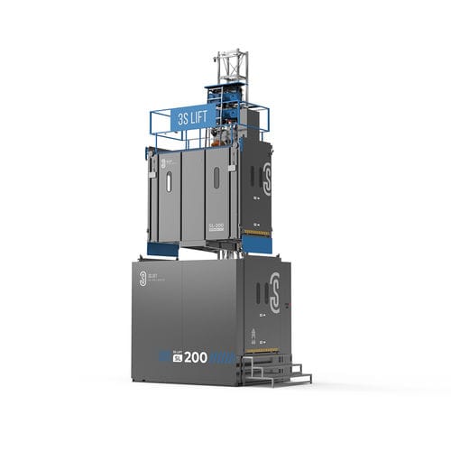 Automatischer Aufzug - SL200 - Ficont Industry (Beijing) Co., Ltd. - Zahnstangen / für das Bauwesen / Industrie