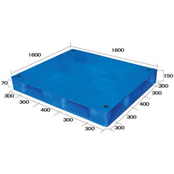 Kunststoffpalette - QH-1616(H) - Shanghai Qinghao Plastic Pallet Manufacture Co., Ltd. - Mehrweg