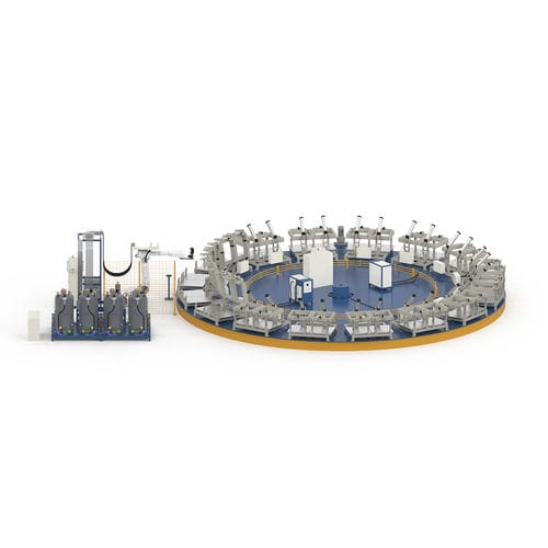 Automatische Produktionsanlage - Disc - ZHEJIANG HENGHUI MACHINERY CO.,LTD - kontinuierlich / Hochgeschwindigkeit / PLC-gesteuert