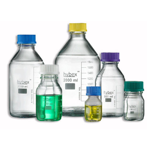 Laborflasche - HYBEX™ series - BENCHMARK SCIENTIFIC - für Flüssigkeiten / Lager / Borosilikatglas