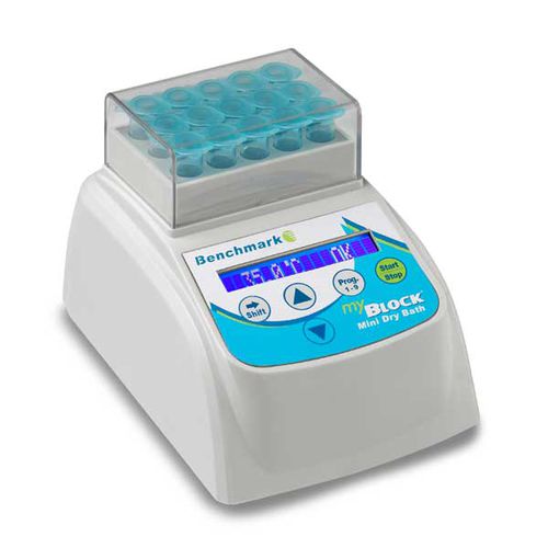 Heizblock für Probenröhrchen - MYBLOCKMINI series - BENCHMARK SCIENTIFIC - digital / kompakt