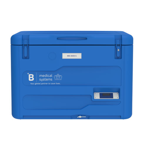 Kühlschrank für Blutkonserven - MB3000G - B Medical Systems - horizontal / wasserdicht