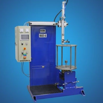 PLC-gesteuerte Auftragschweißmaschine - NAO 4-2 - KSK - 4-Achs / MIG-MAG / pneumatischer Aufspannung