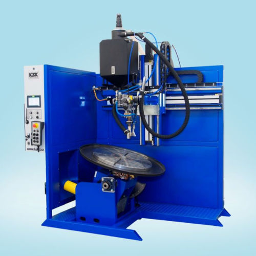 PLC-gesteuerte Auftragschweißmaschine - NAO 4-3 UP - KSK - 5-Achs