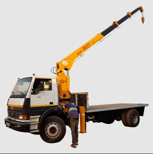 LKW-montierter Kran - SQ6.3SA3 - BOB-LIFT - Teleskop / Offroader / für Hubanwendungen