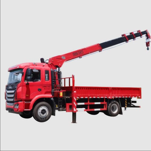 LKW-montierter Kran - SQ8SU4 - BOB-LIFT - Teleskop / für Baustelle / für Hochleistungsanwendungen
