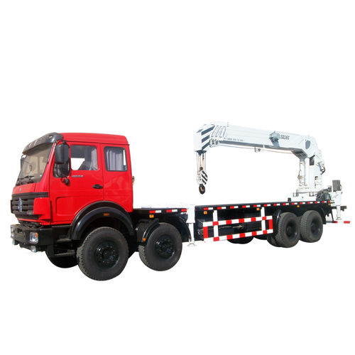 LKW-montierter Kran - SQ16SA5 - BOB-LIFT - Teleskop / Offroader / für Baustelle