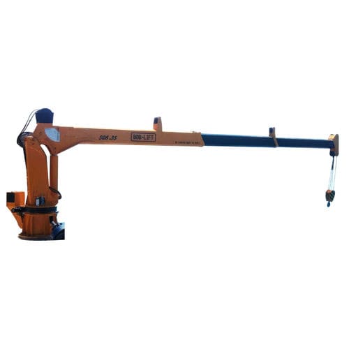 Schwimmkran - SQ6.3SA3T - BOB-LIFT - Teleskop / für Schifffahrtsanwendungen / zum Entladen