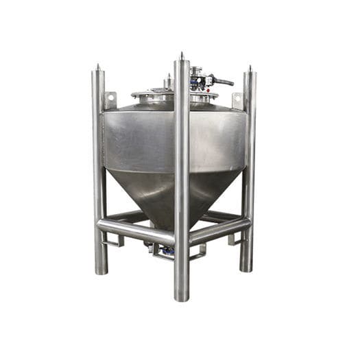 Silo mit konischem Boden - Gaofu - Staub / Pulver / für Schüttgut