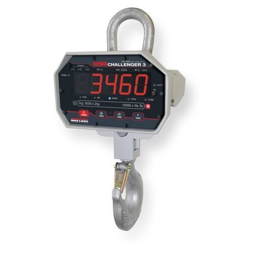 Elektronische Wiegemaschine - Challenger 3 - Rice Lake Weighing Systems - für Kran / IP65 / kabellos
